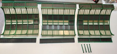 3 Verrières Faller HO – Maquette Montée Hall De Gare – Époque 3 – État Moyen