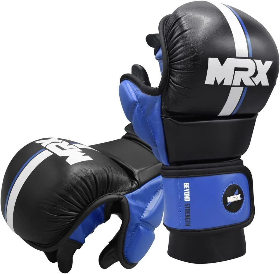MRX MMA Boxing Shooter Gloves Training Martial Arts Punching Muay Thai Sparring - Image 4 of 4