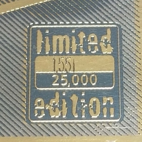 AUTHENTIC IMAGES WWF THE ROCK 24K Gold Metal Card LIMITED EDITION  # 1551/25,000 - Picture 5 of 6