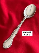 Vollrath VOL-3 Teaspoon 6 1/4" Flower on Tip Stainless Steel Flatware