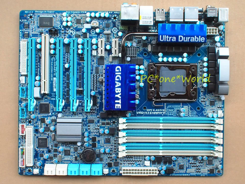 Gigabyte 1366 motherboard sale