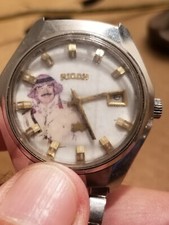 1980'S SADDAM HUSSIEN PRESIDENT WATCH SPECIAL MEMORIAL RARE Ricoh