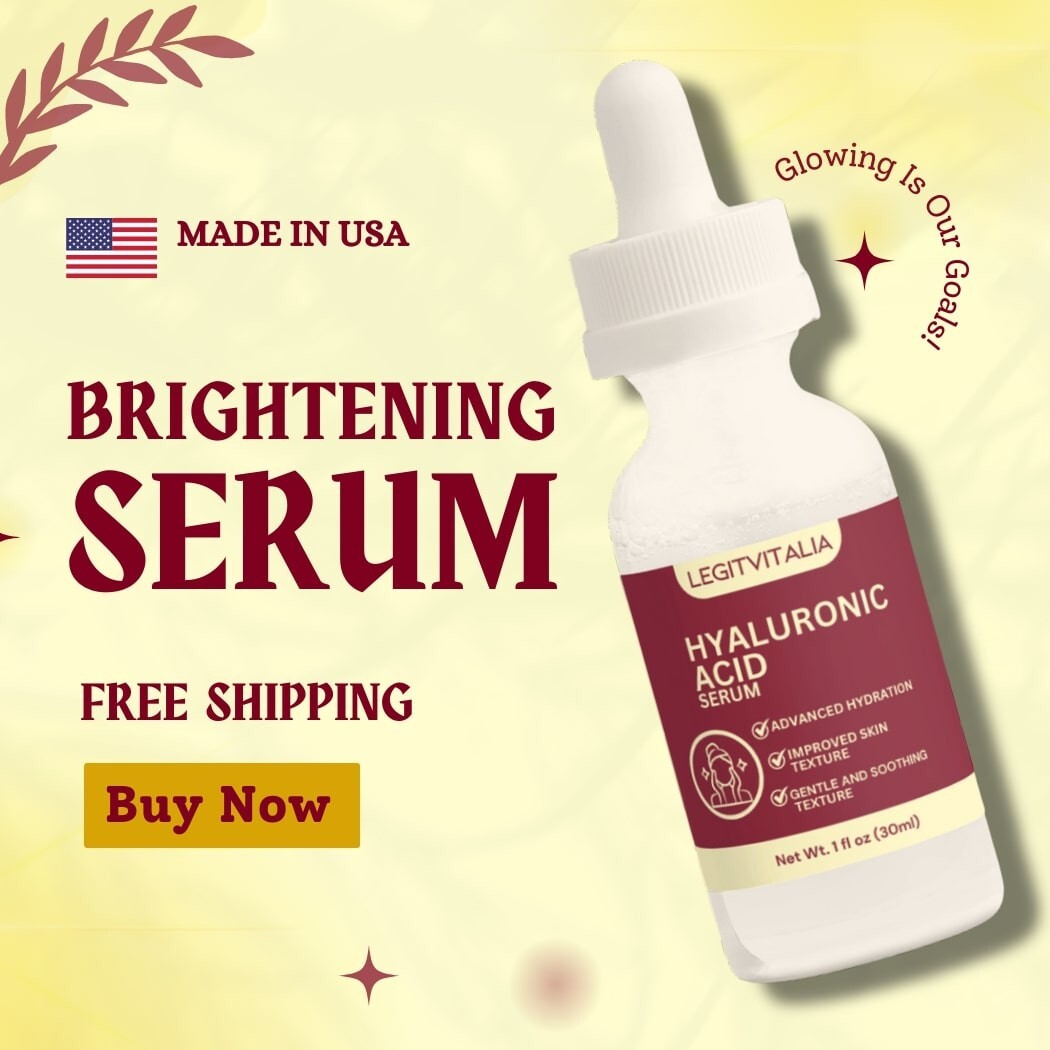 1oz 30ml Pure Hyaluronic Acid Serum for Face Anti-Aging & Wrinkles