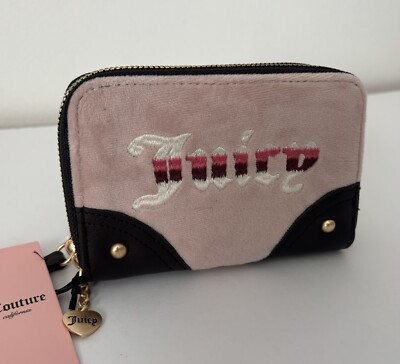 Juicy Couture 新品 Juicy Couture Retro Vibe Double Medium Zip Around Wallet