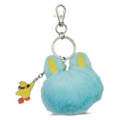 Disney Parks Pixar Toy Story 4 Ducky and Bunny Pom Pom Keychain