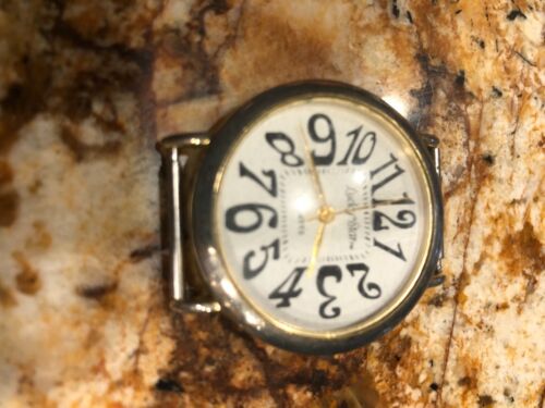 Vintage Lucky Star Womens Watch, Gold Tone Stainless Steel, 80's, Working