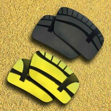 2 Pairs Polarized Replacement Lenses for-Costa Del Mar Reefton-Black 24K Golden