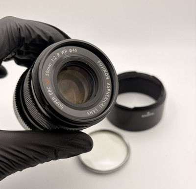 Fujifilm XF Super EBC 50 mm f/2 R WR schwarz 