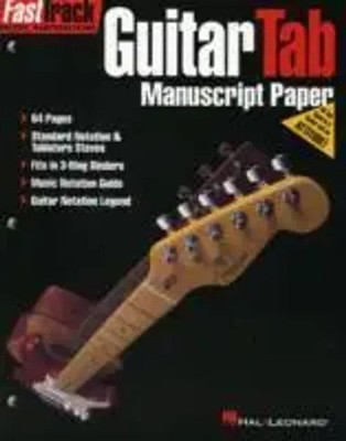 Fasttrack Guitar Tab Manuscript Paper | Hal Leonard Corp | Taschenbuch | Buch