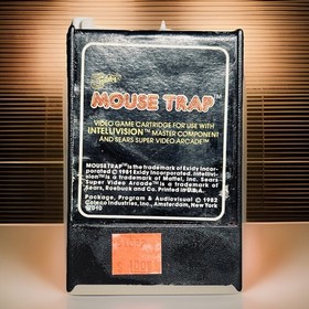 INTELLIVISION GAME LOT OF 2 DONKEY KONG CART/MANUAL +MOUSE TRAP CART ONLY TESTED