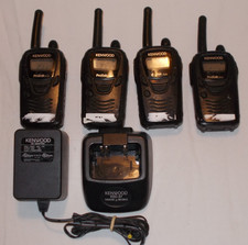 4 Kenwood TK-3230-K ProTalk XLS 2 Way Radio With Original Batteries  Charger