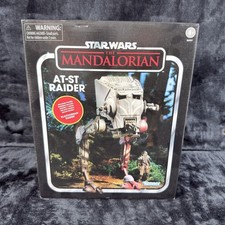 Hasbro Star Wars Vintage Collection Mandalorian AT-ST Raider Figure Vehicle New