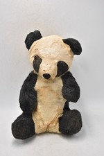 Vintage 1950s Ting a Ling Silk Plush Panda Teddy Bear Collectible