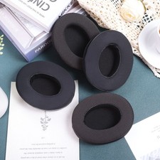 1 paio di cuscini cover auricolari neri per Sony MDR-V700 ATH M50 AKG K551