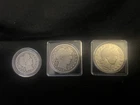 Lot of Barbers! 1912 Quarter, 1909 S and 1908 O Barber Half Dollars Nice Shape!