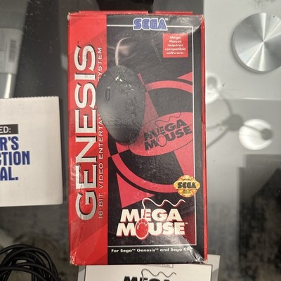 SEGA GENESIS Mega Mouse (MK-1645) With MOUSE, Box, Instruction And Inserts