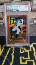 2025 Topps Chrome - Paul Skenes #300 Orange Logofractor /25 - PSA 9