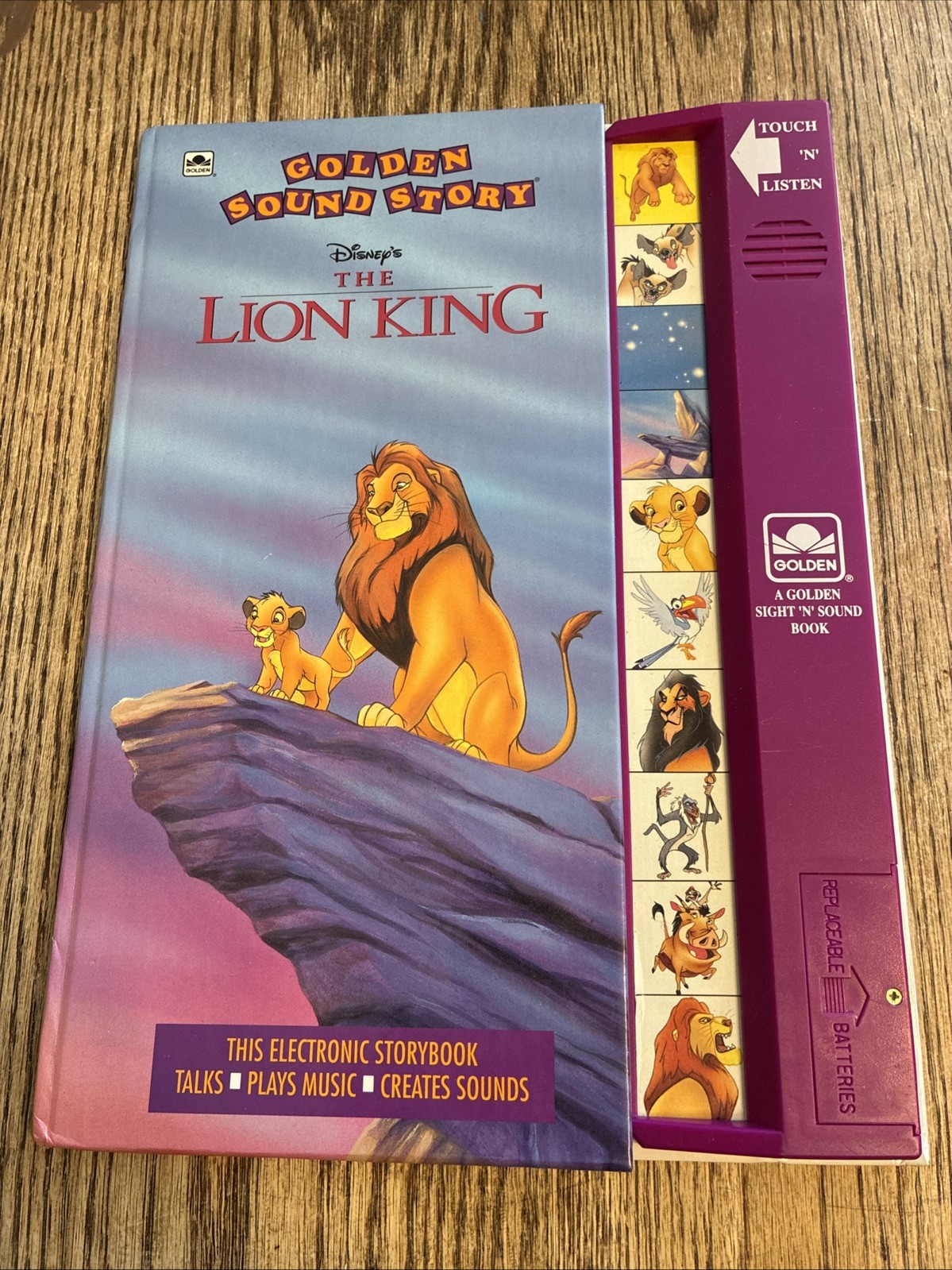GOLDEN SOUND STORY - DISNEY'S THE LION KING, DISNEY Tested And Working