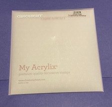 Close To My Heart My Acrlix stamp set D1678 White Pines-Scrapbooking Used