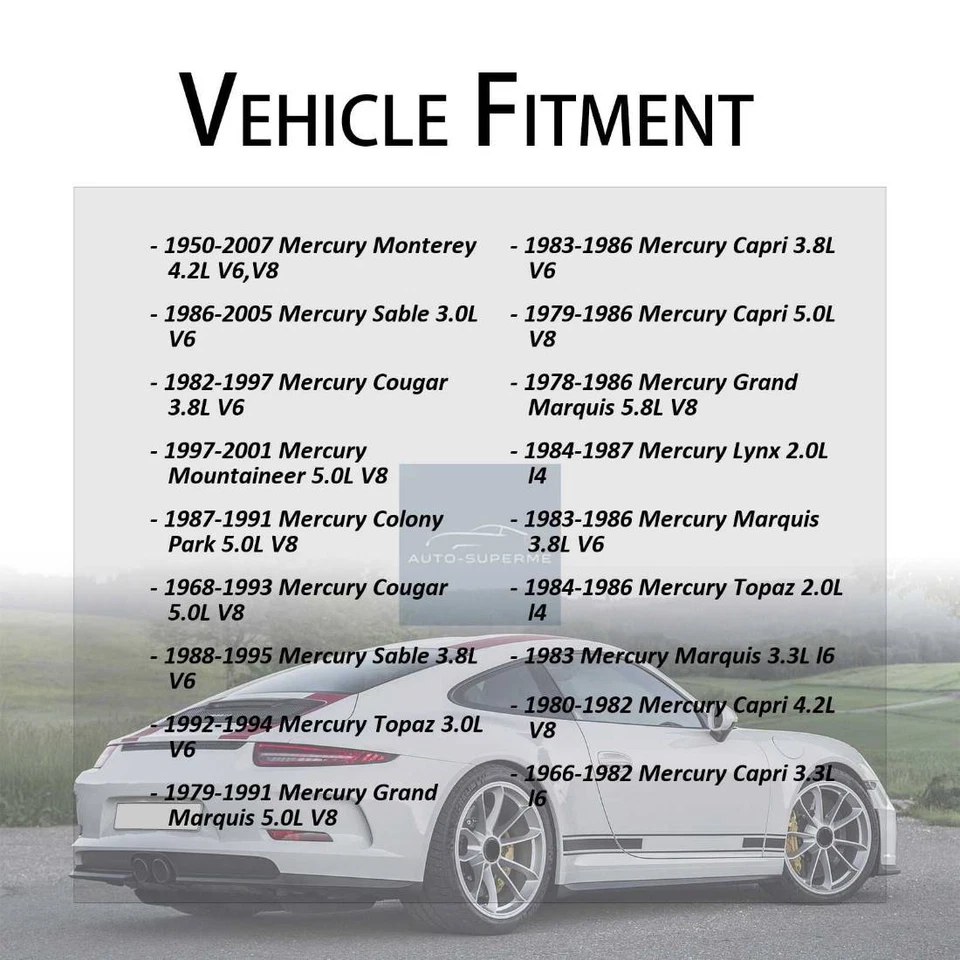 Термостат охлаждающей жидкости двигателя Gates для 1963 Mercury Country Cruiser 4,3 л - Изображение 3 из 4