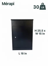Merapi Parcel Drop Box Secure Package Delivery Mailbox Outdoor Anti-Theft Locker