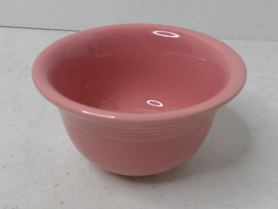 Fiesta Homer Laughlin  Fiestaware Rose Bouillon Bowl Cup - READ
