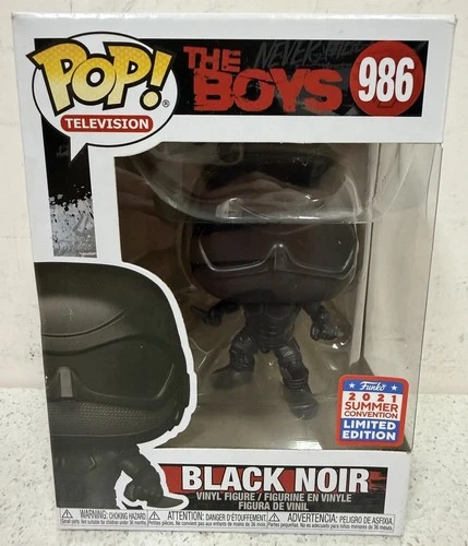 Funko Pop Television: The Boys - Black Noir #986 SDCC 2021 Exclusive