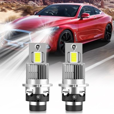 For INFINITI Q60 2014-2016 Coupe 2-Door 3.7L D2S LED Headlight HID Replace Bulbs