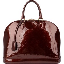 Louis Vuitton Monogram Vernis Alma GM Handbag...