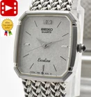🎦Vintage 1995 [TOP MINT] SEIKO Exceline 7321-5910 Silver Qz Women's Watch JAPAN