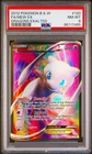 Mew EX (120 Full Art) 120/124 Dragons Exalted Holo Pokemon 2012 PSA 8