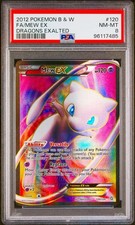 Mew EX (120 Full Art) 120/124 Dragons Exalted Holo Pokemon 2012 PSA 8 on eBay