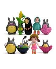9PCS Studio Ghibli My Neighbor Totoro Mini Figures Playset Toy Kids Gift     