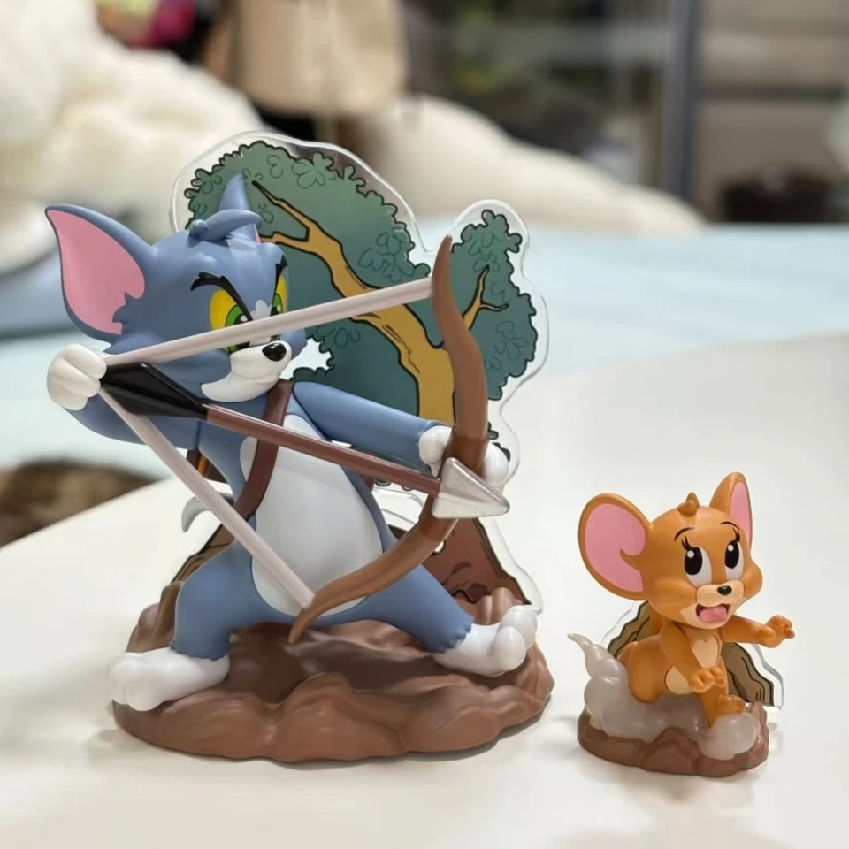 Tom y Jerry Brújula Prohibida Serie Caja Ciega Confirmada Figura Arte Juguetes Regalo Foto 4 de 4