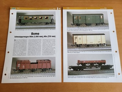 Wagen-Archiv / 10.0 - Bemo Schmalspurwagen / 4 Seiten