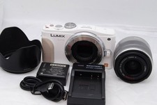 Kit fotocamera mirrorless Panasonic Lumix GF6 obiettivo bianco DMC-GF6X-W incluso eccellente