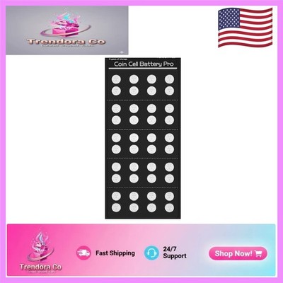 40 PCS Alkaline L1154F 1.5V Coin Cell Batteries with Power Preserve Technology