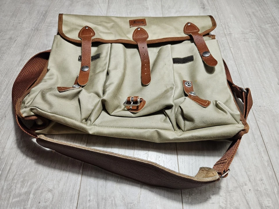 💥Bolsa de couro vintage para câmera Leitz Leica - Imagem 2 de 4
