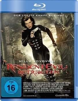 Resident Evil Retribution Blu-Ray Milla Jovovich Zombie Sci-Fi Action