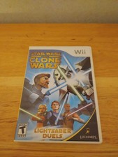 Star Wars: The Clone Wars - Lightsaber Duels (Nintendo Wii, 2008) CIB Complete