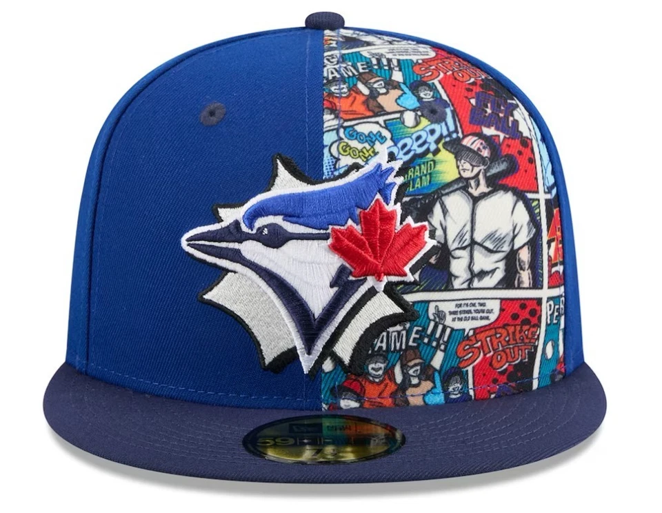 Toronto Blue Jays New 2025 MLB Diamond Hero Edition 59FIFTY Fitted Hat Royal - Image 2 of 4