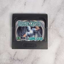Dragon Crystal (Sega Game Gear, 1991) Cartridge w/ Case Tested & Works
