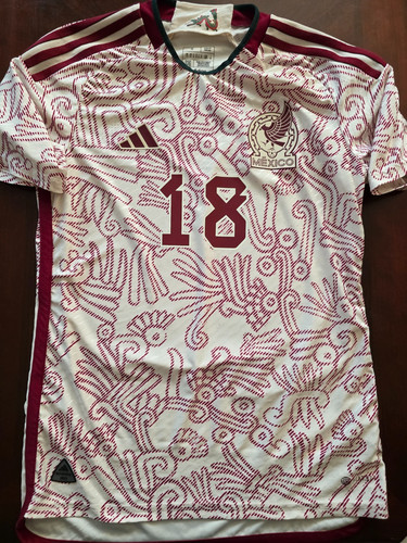 Adidas Seleccion Mexicana Mexico Mens Small Jersey Qatar 2022 Mexico