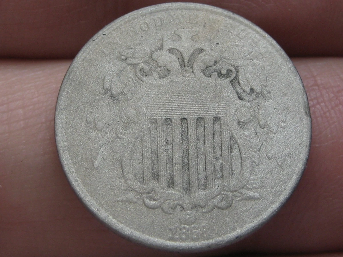 1868 Shield Nickel US Coins for sale | eBay