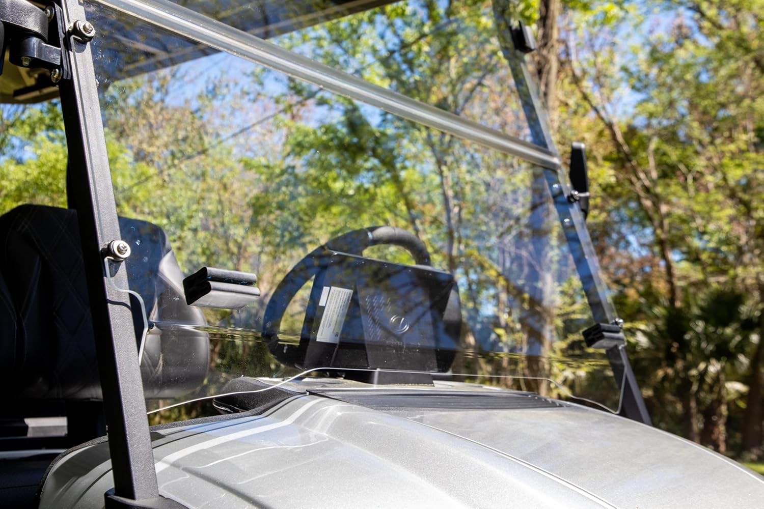 RedDot 1/4" Folding Golf Cart Windshield for STAR EV Sirius - Clear