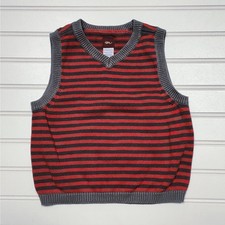 Tea Collection Boys Striped Knit Sweater Vest
