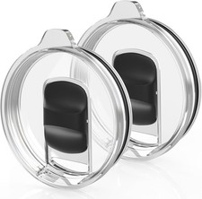 2 Pack Tumbler Lids for Yeti 20 oz Magnetic Replacement Covers, for 20 oz Tumble