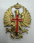 Spanish Fascist Franco Cap Helmet Insignia Civil War Military Tanker Post WW2