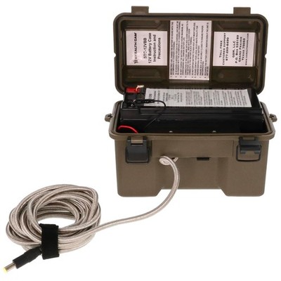 Portable 12V Battery Box Kit - Waterproof for Trail Cameras