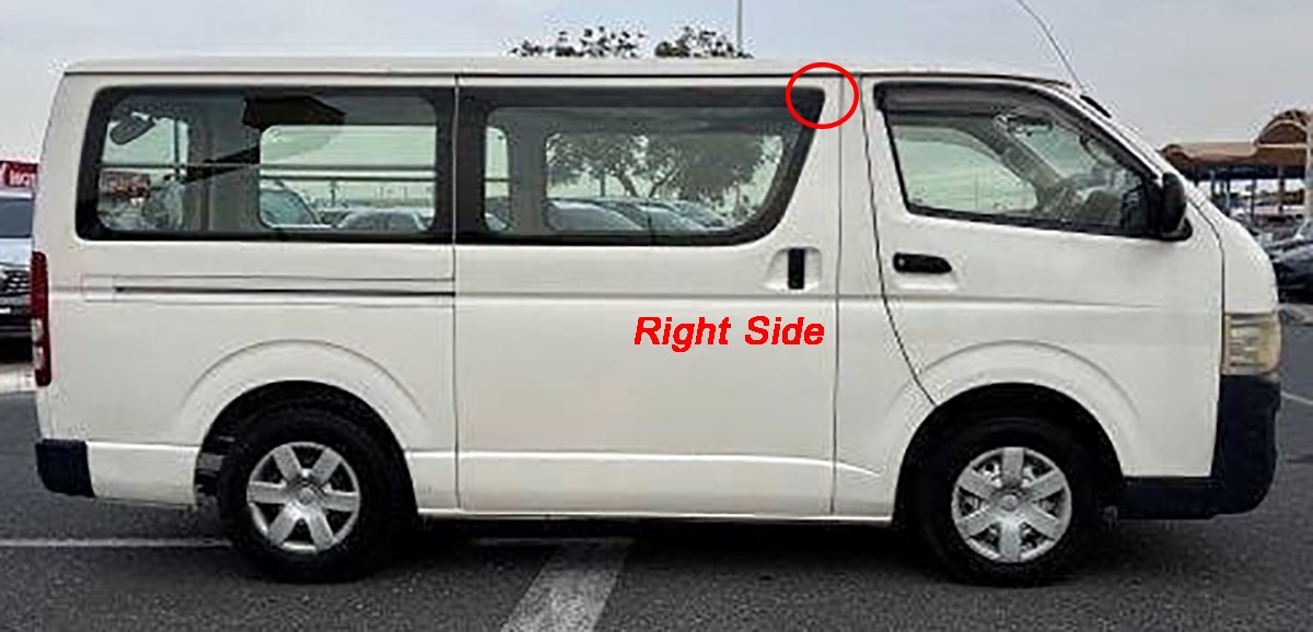 Right Side Slide Door Stopper For Toyota Hiace Commuter KDH200